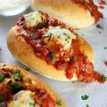 Meatball Parmigiana Hot Sandwich